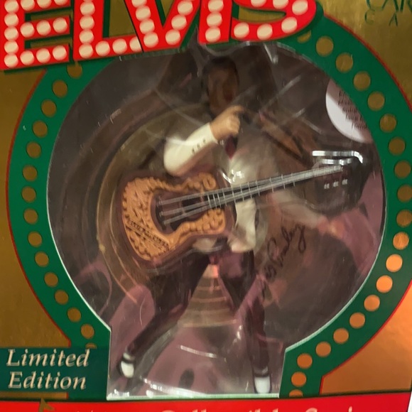 Limited Edition Elvis Presley 1st in series 1995 Musical Christmas Ornament - Picture 10 of 11